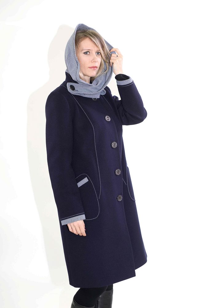 Б10 "Спираль" кашемир стрейч/мелкая клетка